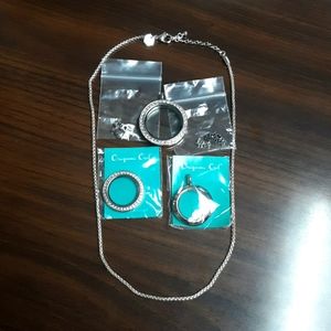 OO Lockets, charms, necklace